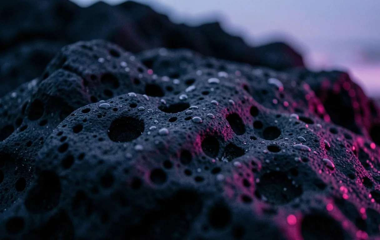 Volcanic stone texture